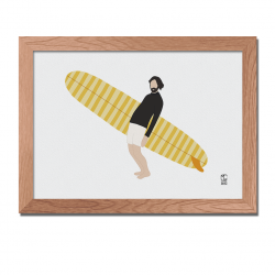 Affiche Surf Culture A3 - Yeah