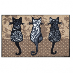 Tapis de passage - Bande de chats