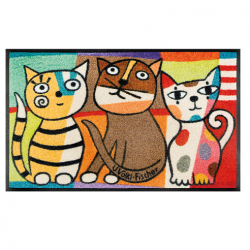 Tapis de passage - Trio de chats