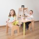 Table bébé en bois 6 couleurs au choix