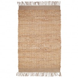 Tapis jute naturel rectangulaire