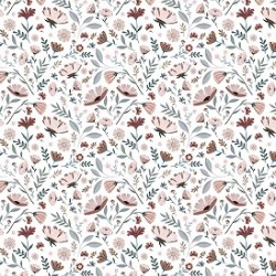 Papier peint intissé - Mini flowers