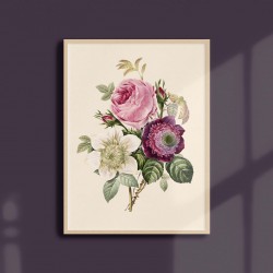 Affiche florale - Bouquet