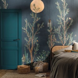 Décor mural - Bleu de la nuit