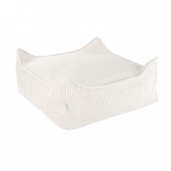 Pouf enfant - Flip blanc