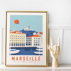 Affiche Marseille