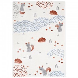 Tapis Animaux de la forêt - 135 x 190 cm