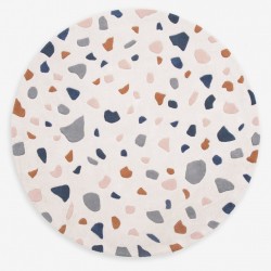 Tapis rond Terrazzo