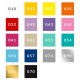 Stickers - Multi Pois multicolores
