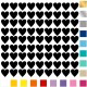 Stickers - Petits Coeurs multicolores