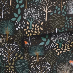 Papier-peint - Le renard dans la forêt