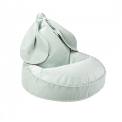 Pouf enfant Lapin - Vert Menthe