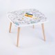 Table à colorier + chaise - La Forêt