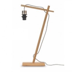 Lampe inclinée en Bambou