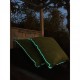 Coussin d'extérieur lumineux 80 x 80 cm - Taupe