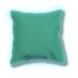 Coussin d'extérieur lumineux 65 x 65 cm - Turquoise