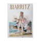 Affiche Biarritz - Illustration Madame Biarrote