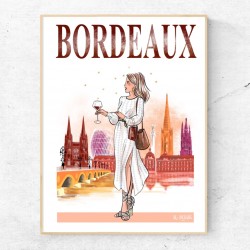 Affiche Madame - Bordeaux