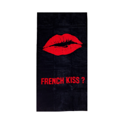 Serviette de plage XXL - French Kiss