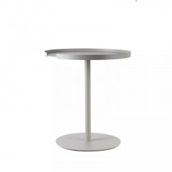 Table d'appoint ronde - Gris