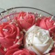 Bougie - Bouquet de roses