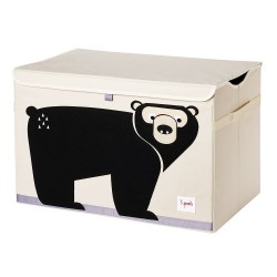 Cube de rangement ours