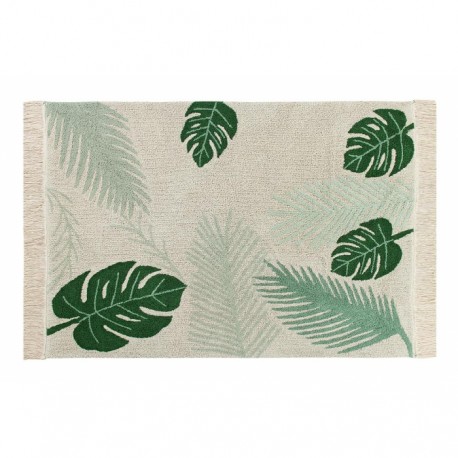 Tapis Tropical vert - 140 x 200 cm