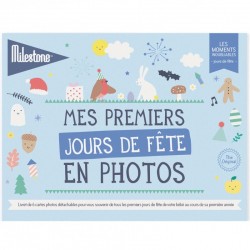 Cartes étapes - Mes premiers jours de fête en photos